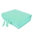 thumbnail image 4 of Caja de embalaje de cosméticos Caja de regalo plegable de color puro con cinta de tapa para perfume 12,2 x 10,6 x 3,5 pulgadas, 4 of 8