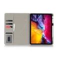 thumbnail image 4 of fashion luxury plaid pattern Leather Tablet Protective Case with Card Clip for iPad 9.7 10.2 11 12.9 Inch Air5 4 Mini 6 5 4 3 2 Beige ipad10.2 2019 2020, 4 of 5