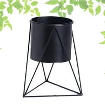 Worgeous  Corner Planter Aesthetic Room Decor Hanging Planters for Indoor Plants Flower Pot Rack Pots Black