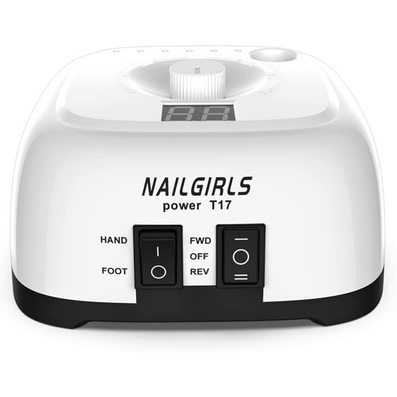 NAILGIRLS Lathe for Nail Accessories (Machines), Low Vibration Professional Lathe for Nails and Lathes for Manicure