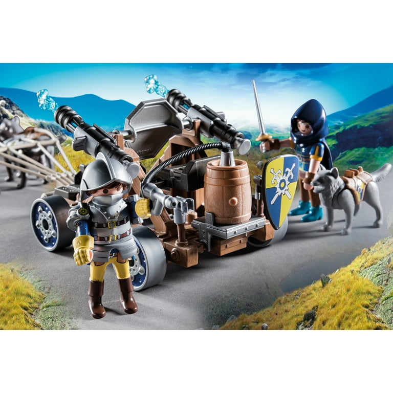 PLAYMOBIL Novelmore Wolf Team with Canon Playset - Walmart.com