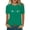 Green, variant on Aayomet St Patrick's Day Business Casual Tops For Women Womens Short Sleeve Tops Dolman V Neck T-Shirts Summer Casual,Black S
