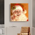 thumbnail image 3 of Cuadros Decorativos Navidad Santa Claus Rhinestone dibujo arte completo redondo taladro diamante imagen Likrtyny embutido en tela, 3 of 9