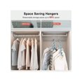 thumbnail image 5 of Space Saving Hangers Upgraded, Adjustable 6 Holes to 9 Holes Magic Clothes Hanger, Stainless Steel Hangers Space Saving for Closet Organizers and Stor, 5 of 5