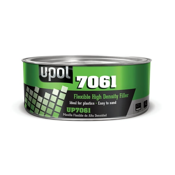 Flexible High Density Filler for Plastics, Black, 20oz