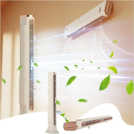 

Baiulaoshu Air Cooler A Fan Multi Functional Wall Hanging Screen Desktop Bladeless Conditioning Fan Conditioning Fan Desktop Tower Fan Quiet Large Wind Power Electric Adjustable Fan for Home