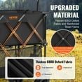 thumbnail image 4 of 400L Foldable Wagon Cart with All-Terrain Wheels, 350LBS Capacity, Extra Long 52" Handle - Heavy Duty Collapsible Utility Cart for Camping, Beach, Grocery, 4 of 11