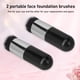 thumbnail image 4 of Brocha de Maquillaje Facial ANGGREK 2 Piezas Cerdas Suaves Fibra Sintética Compacta, 4 of 7