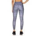 thumbnail image 2 of Reebok Women's Printed High Rise 7/8 Leggings with 25" Inseam and Side Pockets, 2 of 4