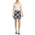 thumbnail image 2 of Madden NYC Junior's Side Lace-Up Plaid Skirt, 2 of 5
