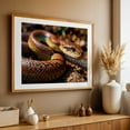 thumbnail image 5 of Snake Close-up - Photography Wildlife Animal Nature Wilderness Forest Unframed Wall Art Print 5 x 7 inches, 5 of 7