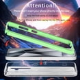 thumbnail image 6 of For Samsung Galaxy S24+ Plus Case, Gradient Color Feather Pattern Full Body Shockproof Protective Anti-Scratch Drop Proof Slim Fit Phone Case for Samsung Galaxy S24+, Green, 6 of 10