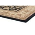 thumbnail image 5 of Sensation Transitional 8' x 10' Black and Beige Polypropylene Indoor Area Rug, 5 of 8