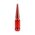 thumbnail image 4 of Mishimoto Spiked Lug Nuts, M12x1.5, 20-PC Set, Red, 4 of 9