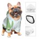 thumbnail image 3 of Balery Kawaii Frogs Sudadera con Capucha para Perros Pequeños – Ropa para Mascotas, Disfraz para Perros y Gatos, Ideal para Fiestas y Cosplay-Large, 3 of 7