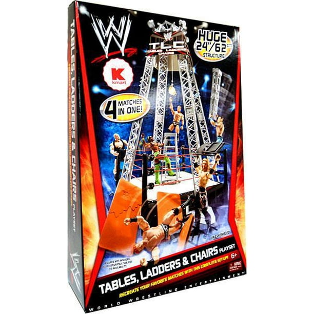 Wwe Wrestling Superstar Rings Tables Ladders Chairs Action Figure Playset Walmart Com Wwe Wrestling Superstar Rings Tables Ladders Chairs Action Figure Playset Walmart Com