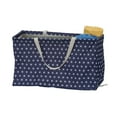 thumbnail image 4 of Household Essentials Blue with White Stars Krush Container All-Purpose Utility Tote, 4 of 6