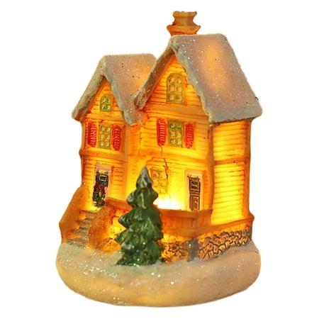 

Eastshop Chritsmas Ornament Exquisite Ornamental Adorable Xmas LED Lighting Home Decoration for Party