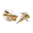 thumbnail image 2 of Kate Spade New York Double Bow Stud Earrings Gold, 2 of 4