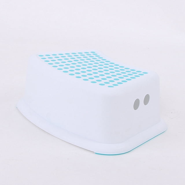Plastic Non-Slip Chair Children's Stackable Step Stool Assistant Assistant Kitchen Bathroom Toilet Chair(Grey)