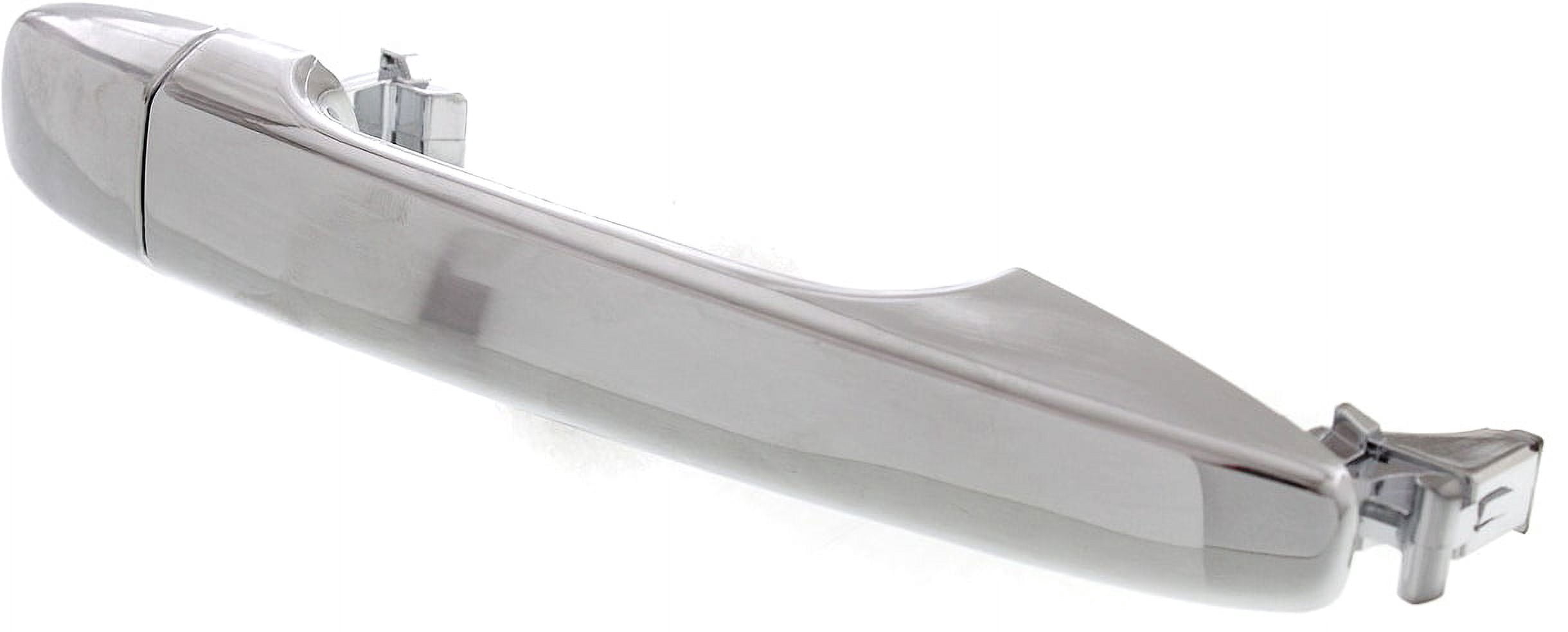 Replacement REPT494721 Exterior Door Handle Compatible with 2011-2017 Toyota Sienna 2012-2015 Subaru Impreza Rear, Left Driver Or Right Passenger Chrome