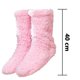 thumbnail image 5 of 1 par de calcetines antideslizantes, calcetines de lana esponjosos y acogedores para invierno, felpa, 5 of 5