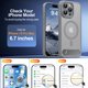 thumbnail image 2 of Funda AMILIFECASES para iPhone 15 Pro Max 6.7" Magnética, 2 of 8