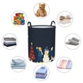 thumbnail image 6 of Children Snowman Laundry Basket Organizer Collapsible -Dirty Clothes Hamper for Bathroom Kids Girls Boys Laundry Hamper Christmas Tree Christmas Game Fun, 6 of 8