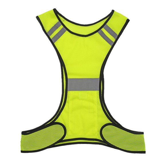 Économisez Maintenant, Gilet de Sécurité Réfléchissant Haute Visibilité pour la Course, Équipement de Sécurité, Hauts de Travail de Nuit, PENDANE, Jaune