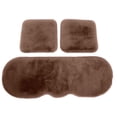 thumbnail image 2 of Openpig Imitation Seat Cover Car Seat Cushion Interior Plus Velvet Thick Warm Three-piece Set, 2 of 3