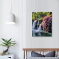 thumbnail image 3 of Shiartex  - Hawaii Waterfall Picture Wall Art Nature Landscape Photography Canvas Prints for Home Office Living Room Decor Framed Ready to Hang 16x20 in/12x16 in, 3 of 4
