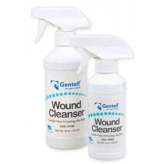 Gentell Dermal Wound Cleanser 8 oz. Spray Bottle, Each - Model GEN-10080