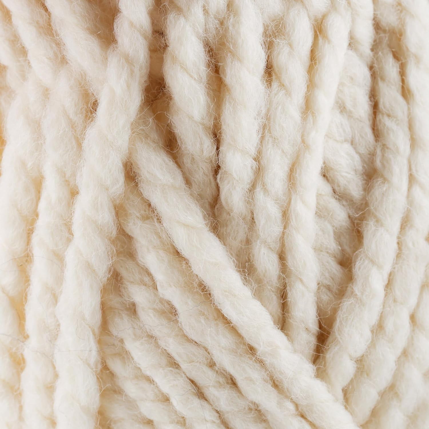 10 Skeins of Sensy Wool Ease Yarn, 3.5 oz, 66 Yards, Gauge 6 Super Bulky (Creamy)