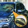 thumbnail image 3 of Qxltty Black Cat with Vines Car Windshield Sunshades Foldable UV Rays Sun Visor Protector Keep Your Vehicle Cool 57×31.5in, 3 of 8