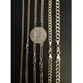 thumbnail image 3 of 14K Real SOLID Gold Cuban Curb Link Chain, 1.5mm-5.8mm SOLID Cuban Curb Chain,14K SOLID Gold Chain Necklace Man and Woman,14K Heavy Chain (Width:4.6MM; Necklace length:18;), 3 of 4