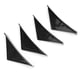 thumbnail image 1 of Alerón de Parachoques Trasero BuyWeek 4 Piezas Accesorio para Automóvil, 1 of 9