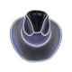 thumbnail image 3 of Sombrero de cowboy de fiesta LED, Blanco, 3 of 4