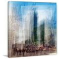 thumbnail image 3 of "Yonge at Sheppard" Painting Print on Wrapped Canvas, 3 of 5