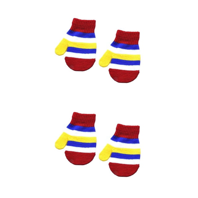 Mitones para niños Minnieouse color Negro Rojo azul Cielo gris claro Rosa roja cian