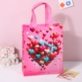 thumbnail image 1 of Storage Trunks Bag Clear Out Deal, Valentine’S Day Tote Bags with Handles Valentine’S Day Reusable Grocery Bags Multipurpose Non-Woven Large Gift Bag Grocery Shopping Bags for Valentine’S Day, 1 of 5