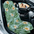 thumbnail image 2 of Kuiaobaty Plumeria Monstera Print Car Seat Cover Towels with Storage Bag Soft Breathable Car Seat Covers for Front Seats Multi-Purpose Sweat Towel, 60 x 33 Inch, 2 of 7