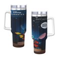 thumbnail image 1 of Gobelet 40 Oz avec Poignée et Paille Gobelet Isolé Étanche avec Couvercle et Paille en Acier Inoxydable Support de Tasse Base Amicale, 1 of 8