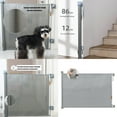 thumbnail image 2 of Adjustable Pet Gate For Doorways Expandable Up To 55 Inches Barrier, 2 of 17