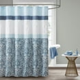 thumbnail image 3 of Gracie Mills Ronny Geometric Damask Printed Shower Curtain - GRACE-10799, 3 of 3