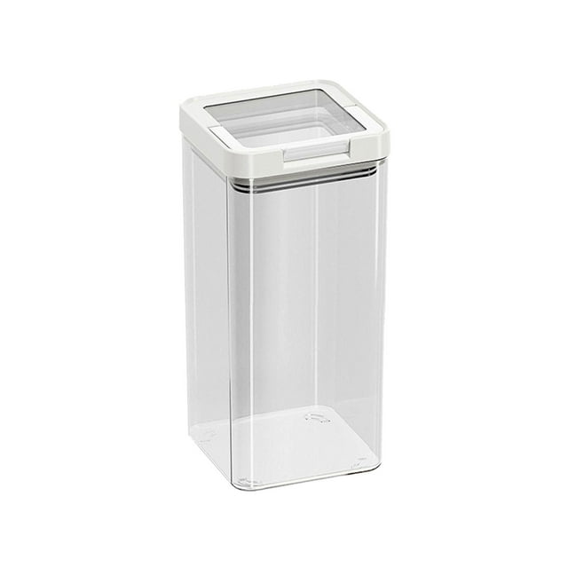 Rbaofujie Airtight Food Storage Containers Food Grade Kitchen Grain Jars Noodle Boxes Transparent Visual Storage Jars Sugar Container