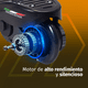 thumbnail image 5 of Scooter Patín Eléctrico Infantil Con Asiento Eco-Forte 120W 12km/h Negro AEIOU, 5 of 9