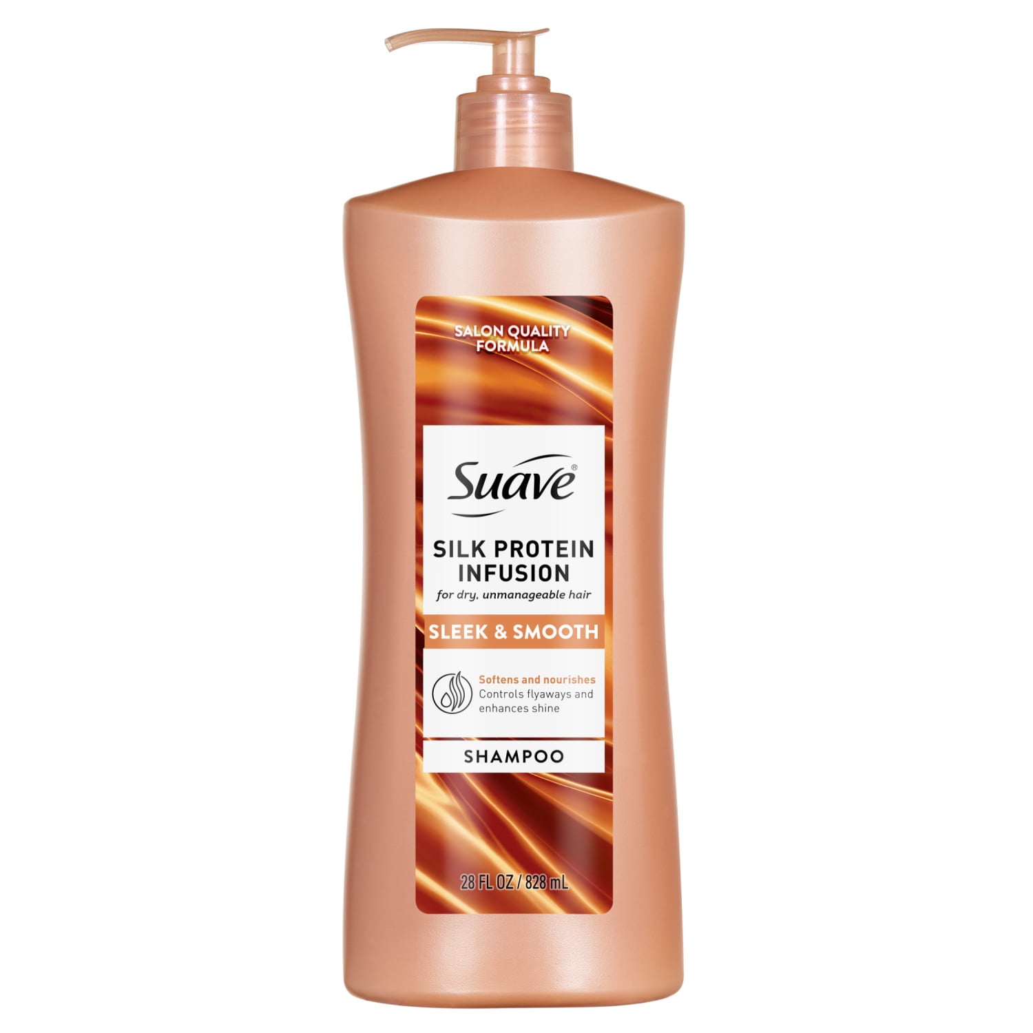 Suave Silk Protein Infusion Sleek & Smooth Shampoo 28 FL OZ