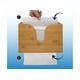 thumbnail image 3 of Dispensador de toallas de papel de bambú, diseño ecológico para uso doméstico y comercial, montaje en pared o encimera para toallas de mano de múltiples pliegues, sin contaminación, 3 of 5