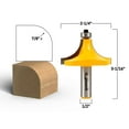 thumbnail image 2 of Yonico 7/8" Radius Round Over Edge Forming Router Bit - 1/2" Shank - 13969, 2 of 2