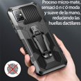 thumbnail image 4 of Funda QWYJ Samsung Galaxy A12 5G Negro Armadura Doble Capa con Soporte Integrado y Clip de Cinturón, 4 of 6